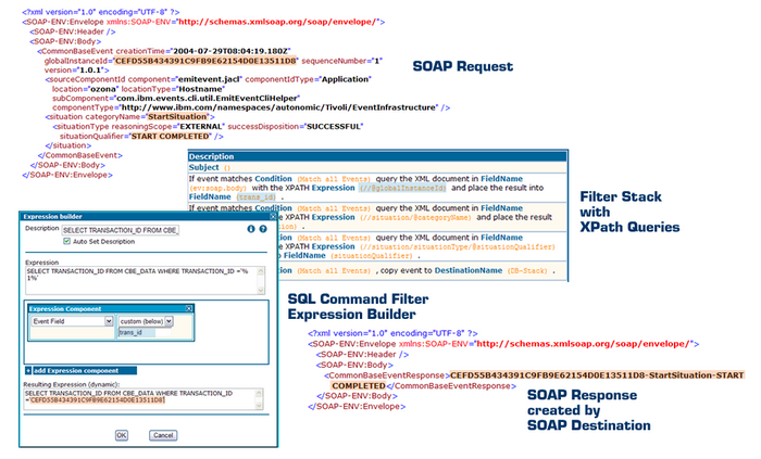 Filter Stack example